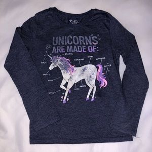 Children’s place unicorn long sleeve